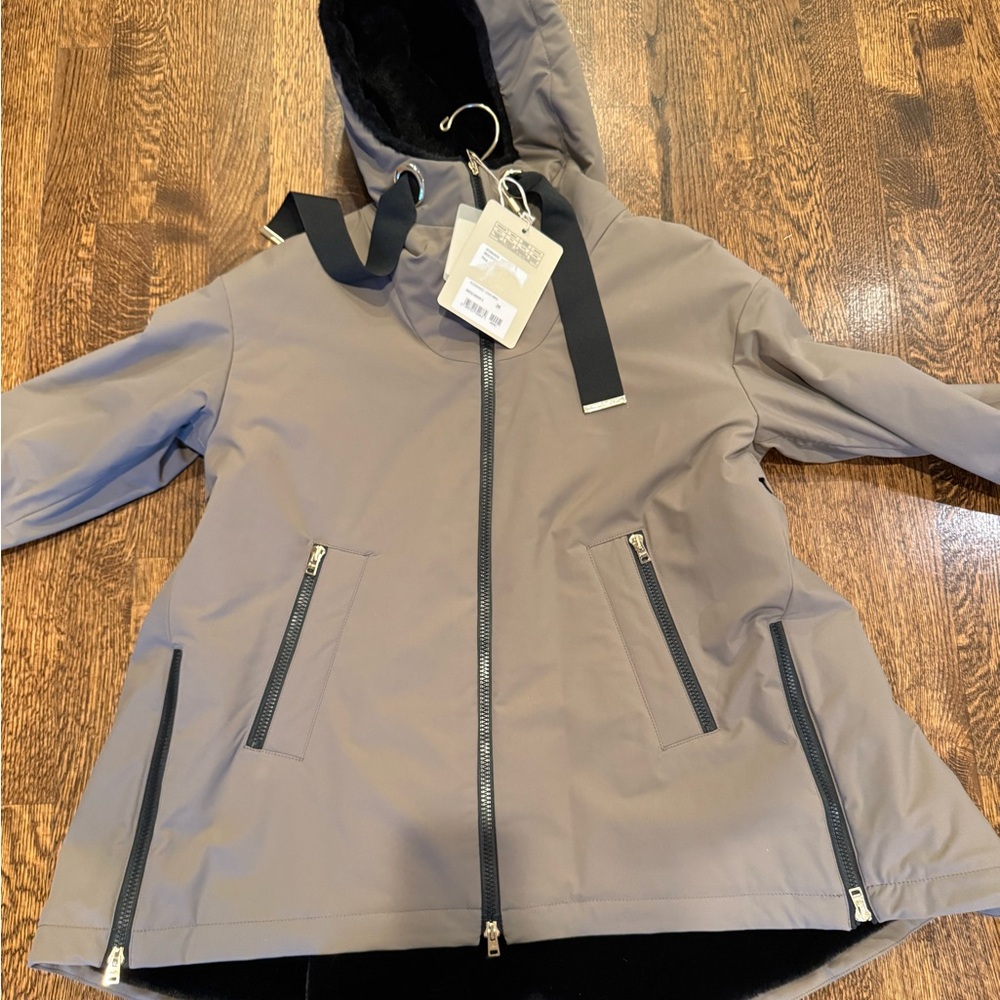 Herno women’s fur lined jacket so chic!